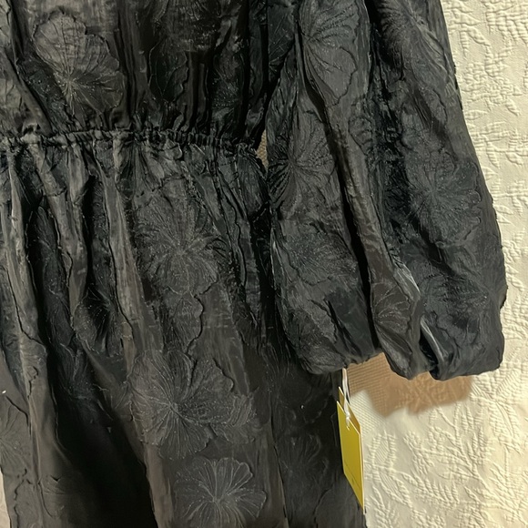 Kika Vargas X Target Floral Texture Scallop Back Midi Dress, size small, NWT - Picture 5 of 16